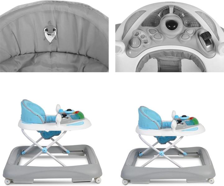 Actual product image Moni baby walker Sharky