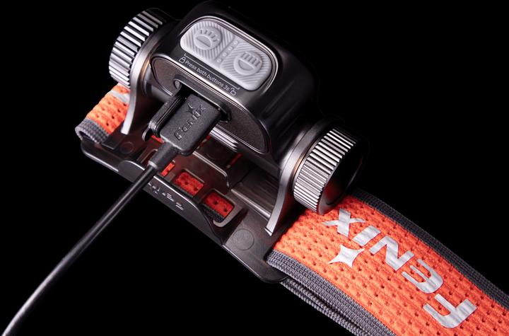 Image du produit Fenix FNX HM65R-T V2.0 BK Lampe frontale rechargeable, Noir (1600 lm)