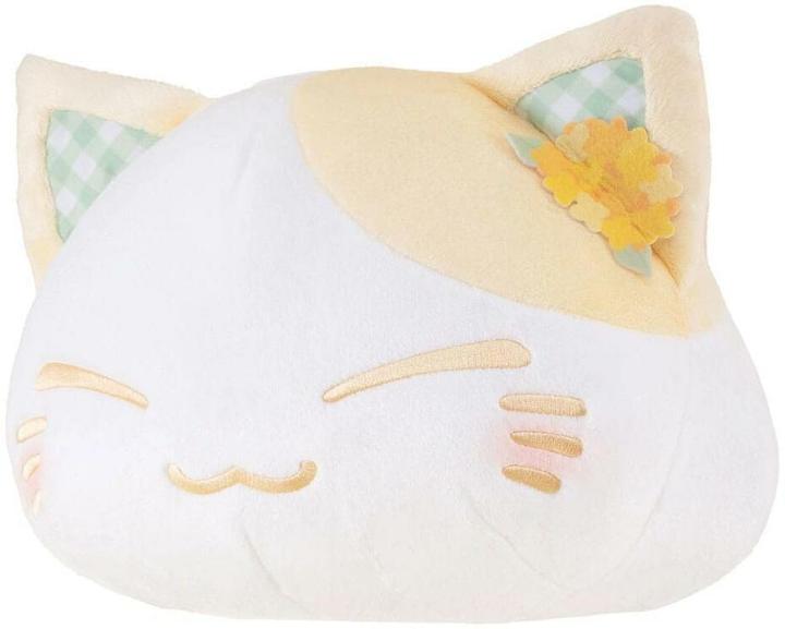 Furyu Nemuneko Cat plush figure Rape Flower Pattern Ear Decoration Yellow Colour Ver. 30 cm (30 cm)
