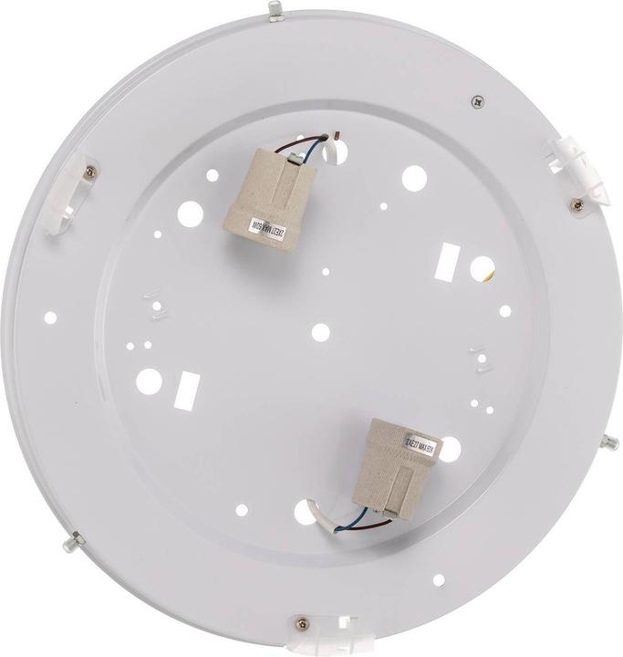 Image du produit Lamkur Plafonnier Jaris, verre bombé, Ø 36 cm, blanc (E27)