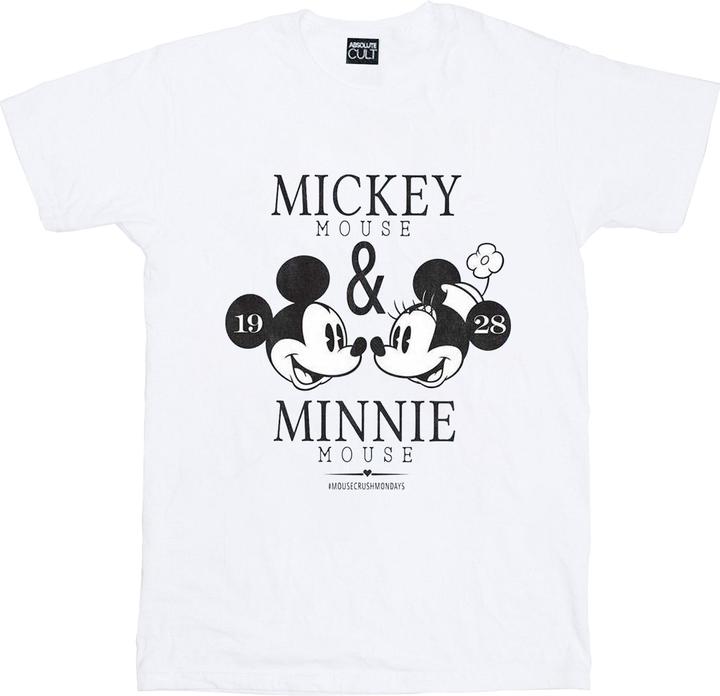 Disney Mickey And Minnie Mouse Mousecrush Mondays TShirt (S)
