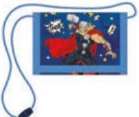 Actual product image Undercover Marvel Avengers wallet 13 cm x 8 cm