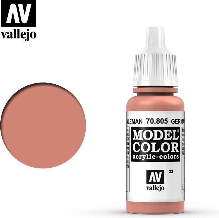 Immagine prodotto Vallejo Colore del modello - Arancione tedesco (70.805)