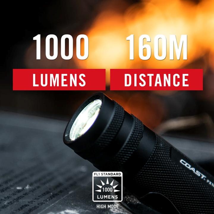 Immagine prodotto Coast Lampada portatile ricaricabile PX1R 460 lumen (10 cm, 460 lm)
