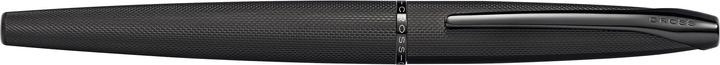 Actual product image Cross Fountain Pen ATX F Black brushed (Brushed black with milled diamond pattern, 1 x)
