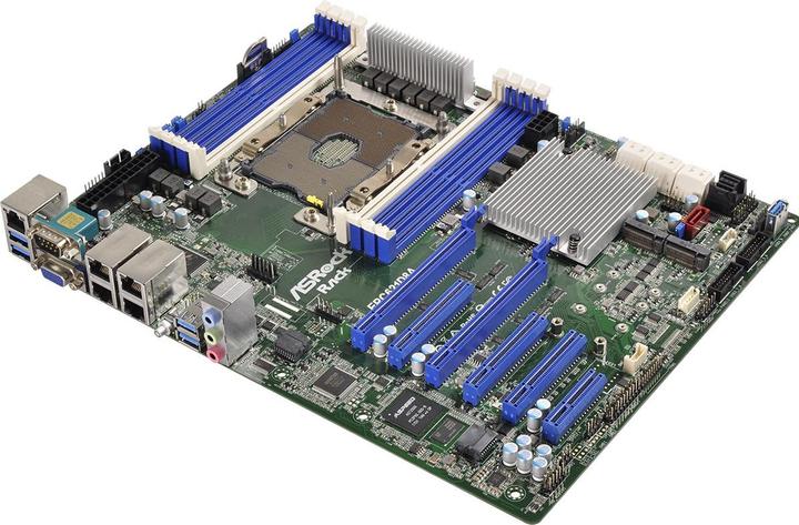Produktbild AsRock EPC621D8A Server-/Workstation-Motherboard LGA 3647 (Socket P) ATX Intel® C621 (Socket P, Intel C621, ATX)