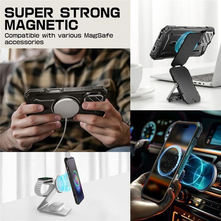 Actual product image Supcase Ub Xt Mag Magsafe Iphone 16 Black (Apple iPhone 16)