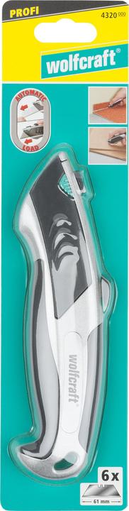 Actual product image wolfcraft wolfcraft 1 Trapezklingenmesser "Auto-load" (Cutters)