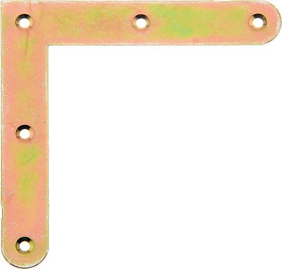 Immagine prodotto GAH Staffa angolare lunghezza 120 x 120 mm larghezza 20 mm spessore 2 mm acciaio galv. zincato film (Angoli, 20 pz.)