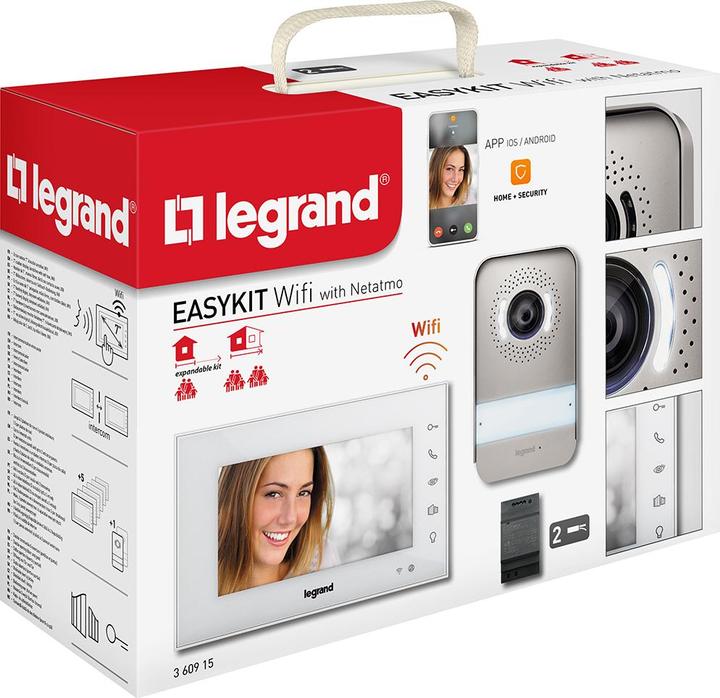 Legrand Kit portier vidéo Wi-Fi EASYKIT