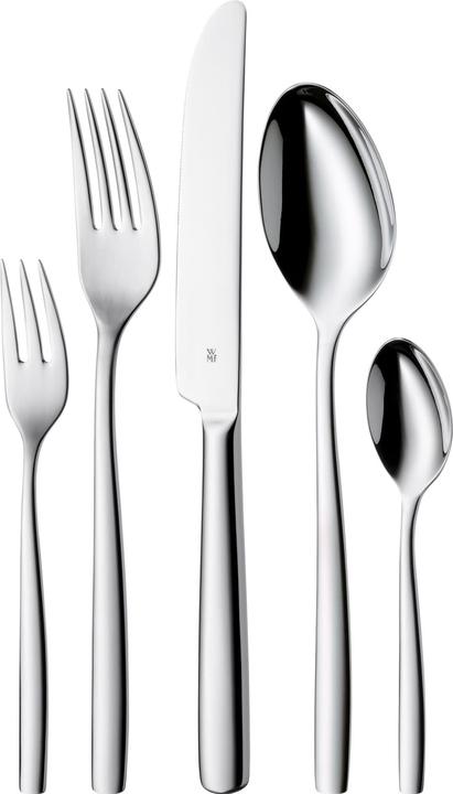 WMF Besteck Besteckset 12 Personen Palma 60tlg Monobloc-Messer Edelstahl poliert (60 Stück, Besteck Set)