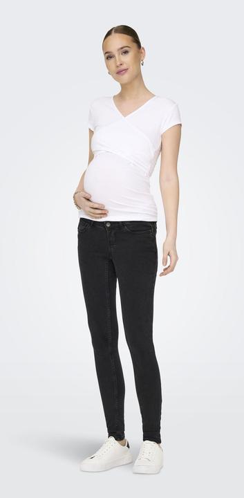Actual product image Only Maternity Mum wrap effect top (L)