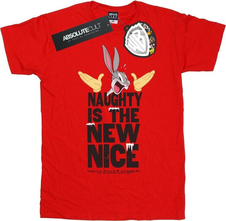 Looney Tunes Naughty Is The New Nice TShirt (5XL)