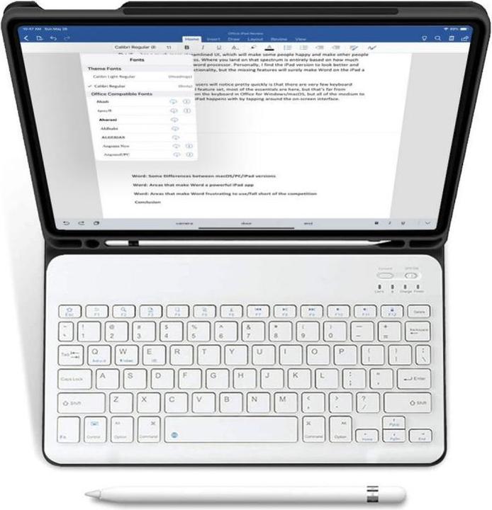 Actual product image Tech-Protect Tech-Protect Case + Keyboard (IPad 10.2 (2019/2020/2021))