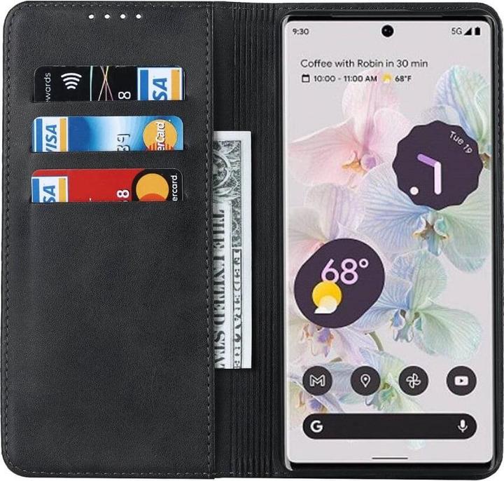 Produktbild Cover-Discount Google Pixel 7 Pro - Stand Flip Case Hülle schwarz (Google Pixel 7 Pro)