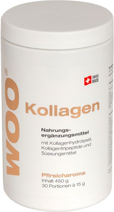 Actual product image Woo Collagen peach (1 Piece, Powder, 450 g)