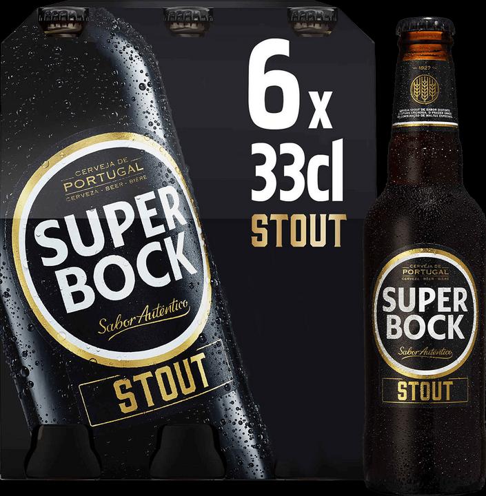 Image du produit Super Bock Stout 6x33cl (6 x 33 cl)