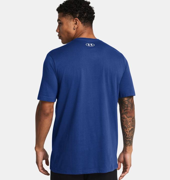 Actual product image Under Armour Koszulka męska Sportstyle Logo ciemnoniebieska 1382911 432 L (L)