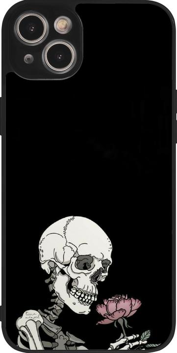 Image du produit PhoneLook Coque Silicone rigide noir Halloween 2023 rose and skeleton (Apple iPhone 14 Plus)