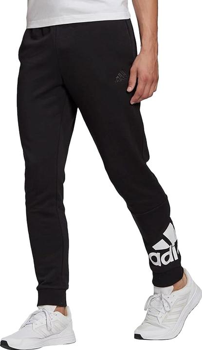 Actual product image adidas Mens Essentials Tapered Cuffed Jogging Bottoms (XL)