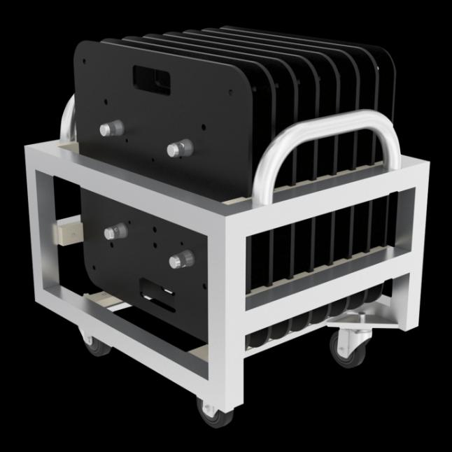 Actual product image Milos Systems Base Plate Trolley