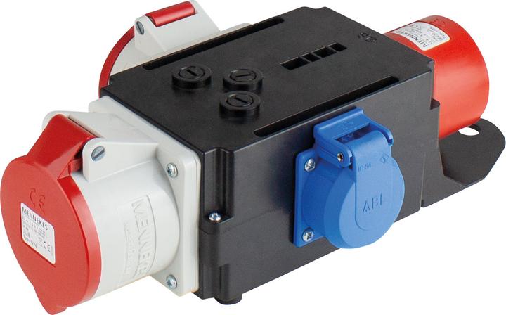Actual product image As - Schwabe CEE adapter MIXO MOSEL (3 x, CEE, CEE 7/3)