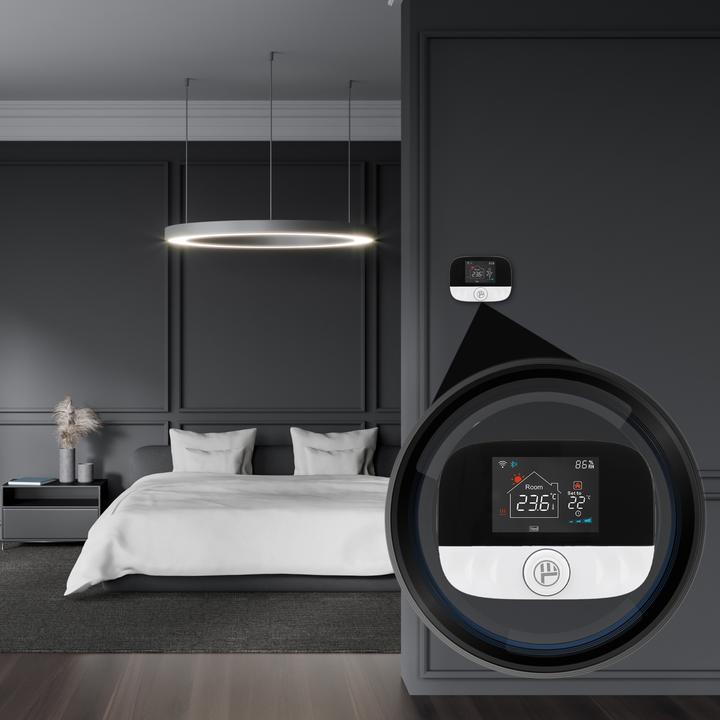 Actual product image NoName Tellur WiFi Smart Ambient Thermostat, TSH02-chytrÃ½ termostat, black