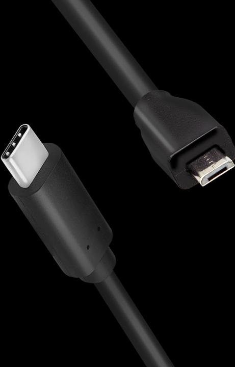 Actual product image LogiLink USB type C - Micro USB B (0.50 m, USB 2.0, 15 W)