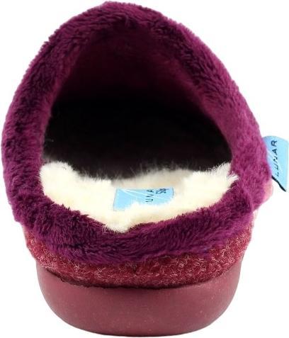 Actual product image Lunar Womens/Ladies Juniper Snowflake Slippers (38)