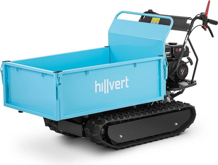 Produktbild Hillvert Motorschubkarre Raupendumper Mini-Raupendumper 500 kg Benzinmotor 4.1 kW (500 kg)