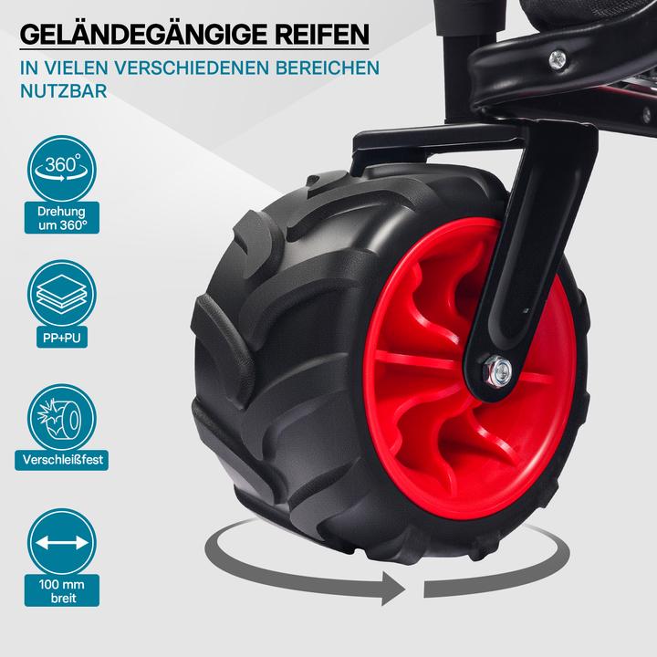 Image du produit Toboli Charrette à bras pliable
