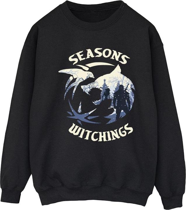 Netflix The Witcher Christmas Wolf Sweatshirt (XXL)