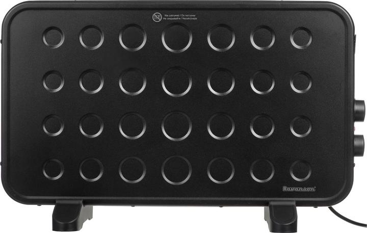 Actual product image Ravanson CH-9000BT, Wall, Corridor, Black, Buttons, Rotary control, 2000 W, 750 W, 600 mm (2000 W)