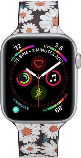 Actual product image MU Style BO Silicone Bracelet with Subject (45 mm, 44 mm, 42 mm, Silicone)