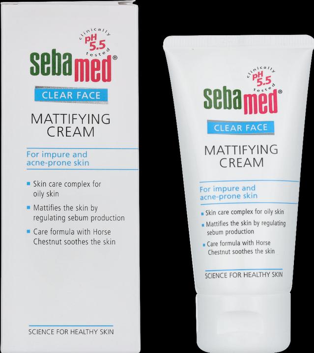 Actual product image Sebamed Clear Face Mattifying (50 ml, Day cream)
