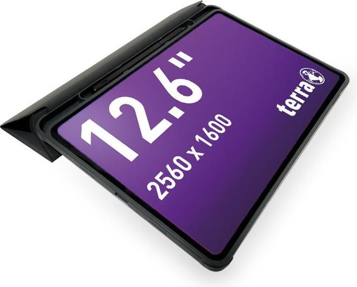 Image du produit Wortmann TERRA PAD 1201 12.6/" OLED/2560x1600/8GB/256G/LTE/A (4G, 12.60", 256 Go, Anthracite)