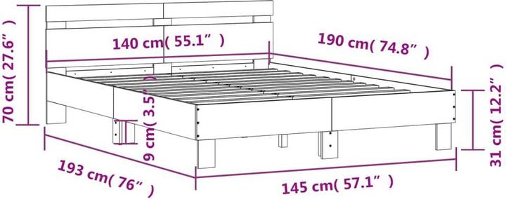 Immagine prodotto VidaXL Jarena (140 x 190 cm)