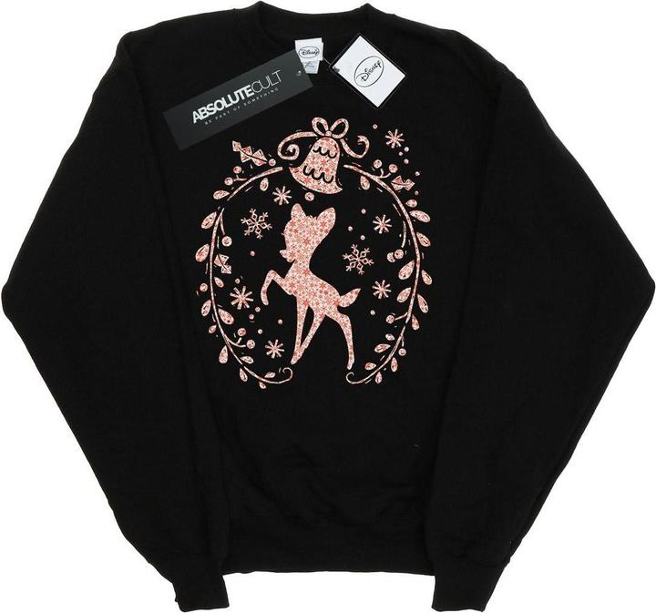 Produktbild Disney Bambi Christmas Wreath Sweatshirt Mädchen (152, 158)