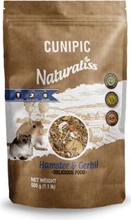Actual product image Cunipic Naturaliss Hamster & Gerbil - 500 Gr (0.55 kg)