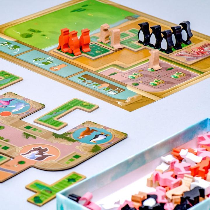 Actual product image Feuerland FEU63572 - New York Zoo, Board game, 1-5 players, ages 10+ (DE edition) (German)