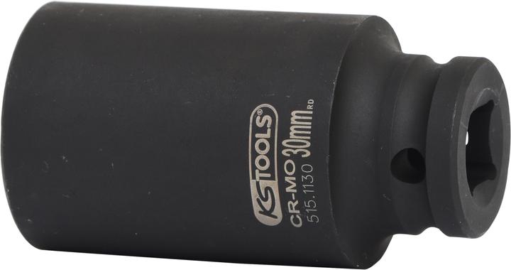 Produktbild KS Tools 1/2" Kraft-Stecknuss lang (30 mm)
