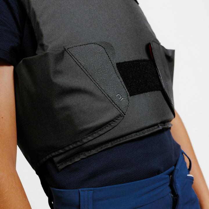 Produktbild Fouganza Reitschutzweste Kinder - 100 schwarz (146)