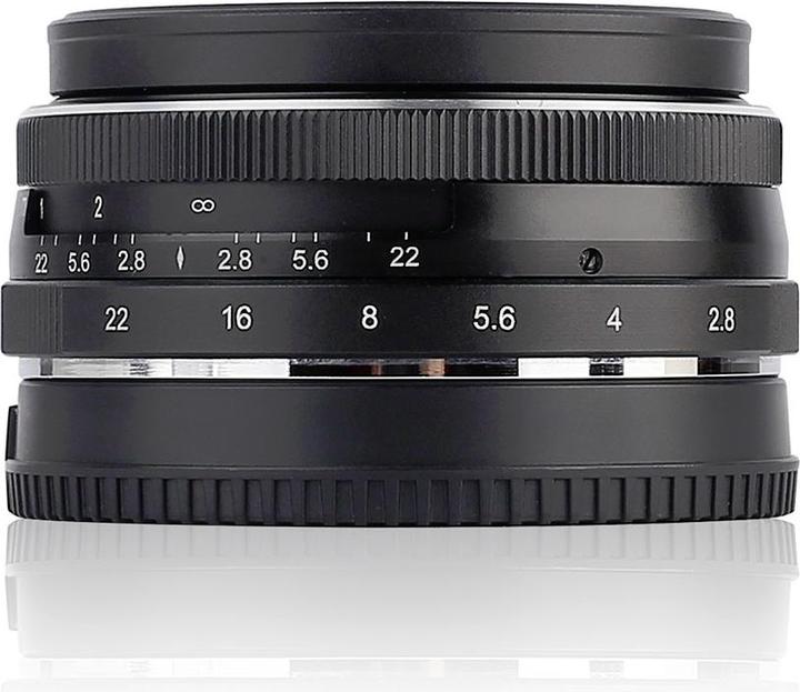 Image du produit Meike 28mm f/2.8-22 MFT (Micro Four Thirds, APS-C / DX)