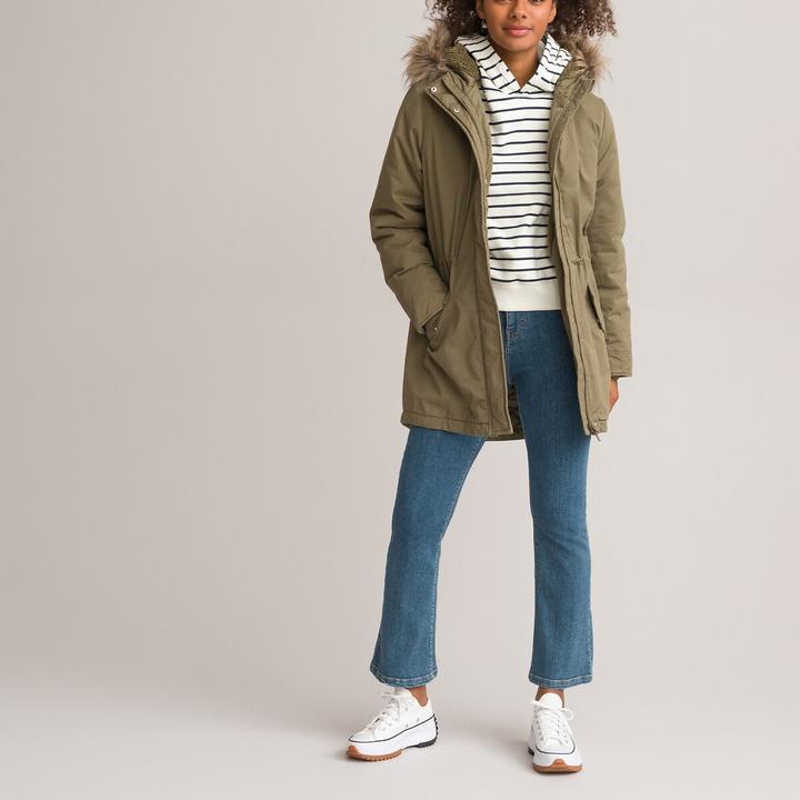 Image du produit La Redoute Collections Parka chaude avec capuche (XXS)