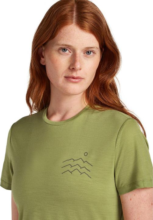Actual product image Icebreaker Women's Merino 125 Cool-Lite Sphere S/S Across (S)