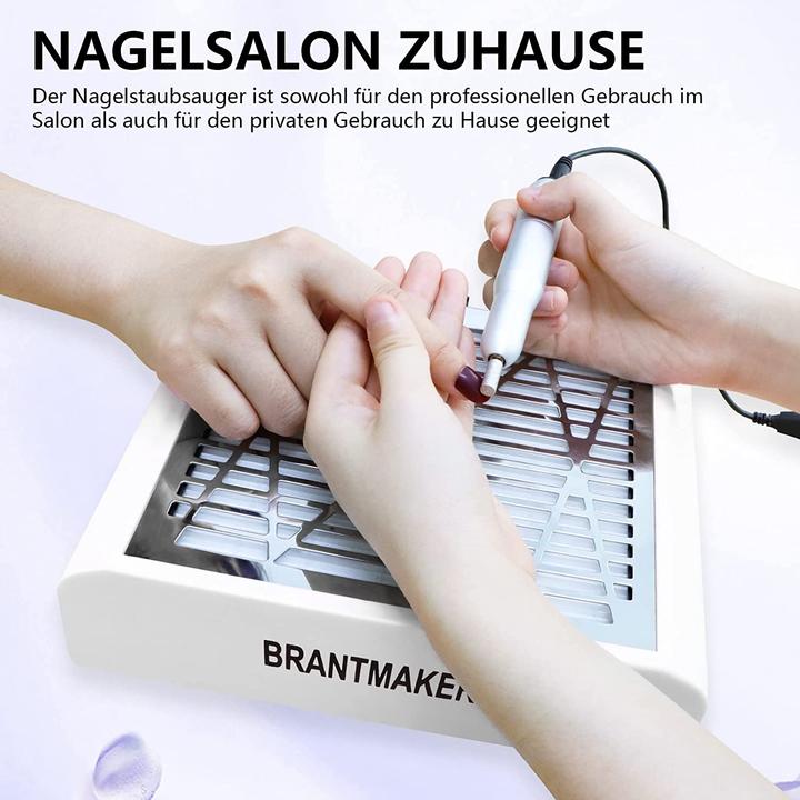 Produktbild Brantmaker Staubabsaugung Weiss Nagelstudio (1 x)