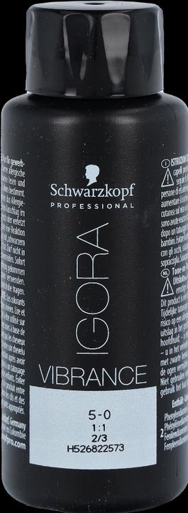 Image du produit Schwarzkopf Professional Teinture pour cheveux IGORA Vibrance NOUVEAU (5-0 brun clair)