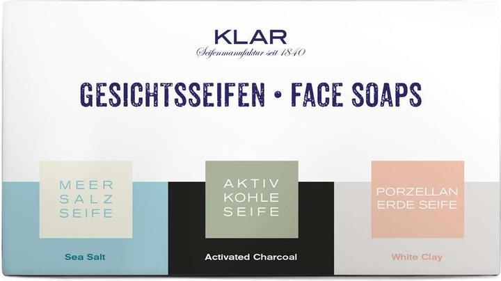 Actual product image Klar Gift set facial soaps (Soap)