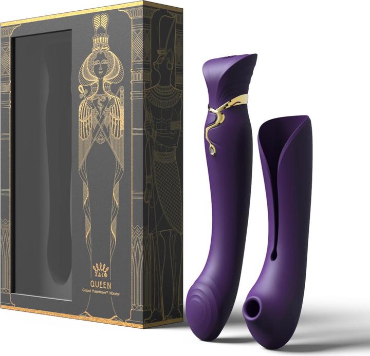 Actual product image Curve Toys Queen G-Spot PulseWave Vibrator