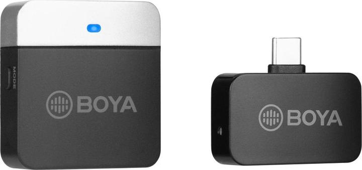 Actual product image Boya BY-M1LV-U 2.4G Mini Wireless Microphone - for USB Type-C devices